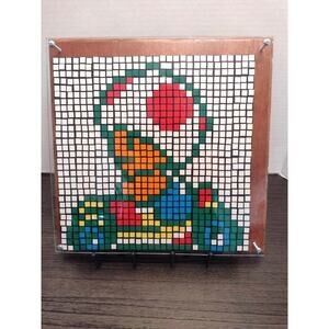 Toad Kart Mini Cube Mosaic 14x14"